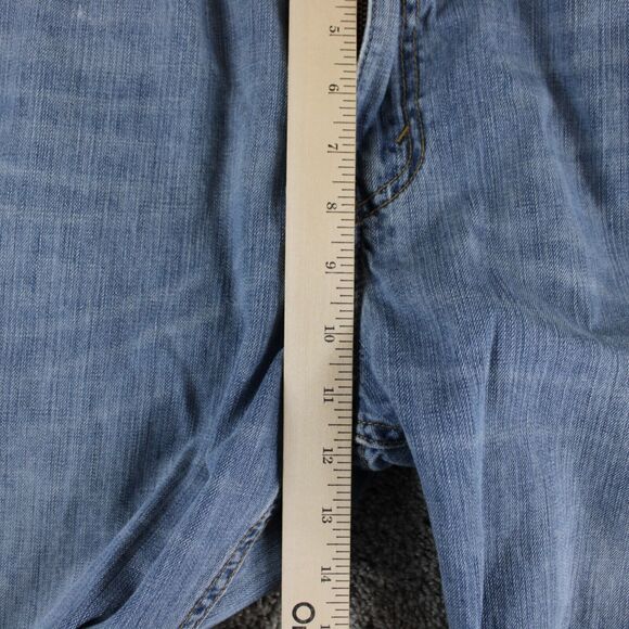 Levis 560 Jeans Mens 37x31 Blue Loose Fit Straight Leg Denim Pants Tag 38x32 - Picture 4 of 10